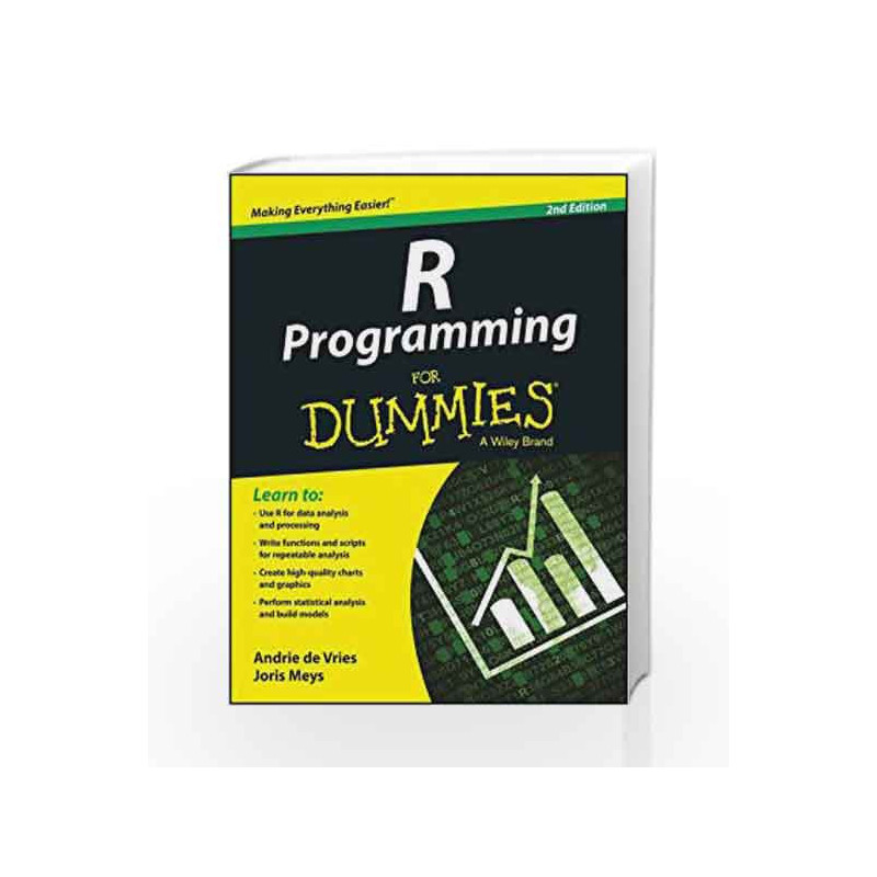 R Programming For Dummies, 2ed by Andrie de Vries Book-9788126562183