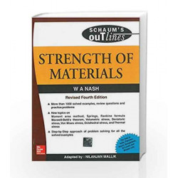 Strength of Materials (Schaum's Outline Series) by William Nash Book-9780070700338