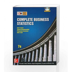 Complete Business Statistics by Amir Aczel Book-9780071077903