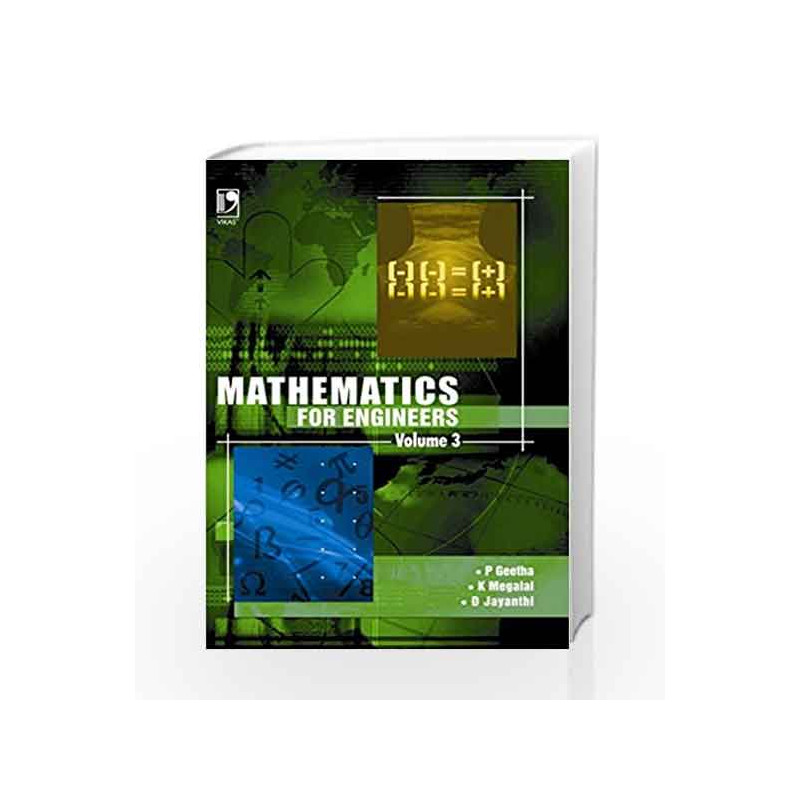 Mathematics for Engineers - Vol. 3 by P. Geetha Book-9788125931362