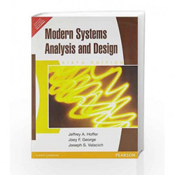 Modern Systems Analysis and Design-6th Edition by Hoffer Book-9788131761410