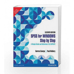 Spss for Windows Step by Step: A Simple Guide and Reference 18.0 Update by Darren George Book-9789332518124