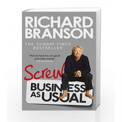 Screw Business as Usual by BRANSON RICHARD Book-9780753540596