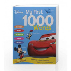 Disney My First 1000 Words by Parragon Book-9781474844338