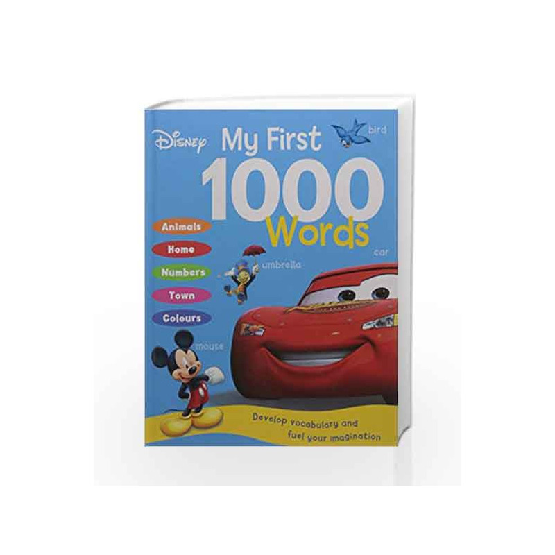 Disney My First 1000 Words by Parragon Book-9781474844338