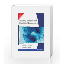 Security Analysis and Portfolio Management, 6e by FISCHER Book-9788177588118