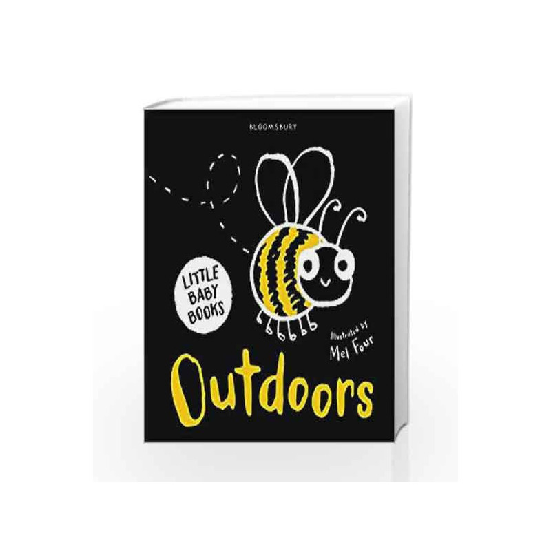 Little Baby Books: Outdoors (Bloomsbury Little Black and White Baby Books) by NA Book-9781408873786