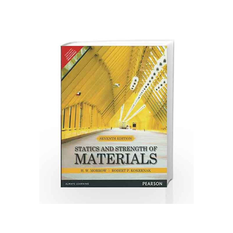 Statics and Strength of Materials, 7e by Morrow Book-9789332509351