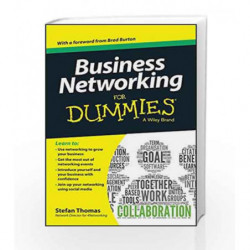 Business Networking for Dummies by Stefan Thomas Book-9788126550487