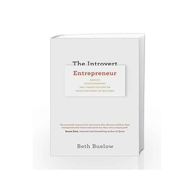 The Introvert Entrepreneur by Beth Buelow Book-9780753556832