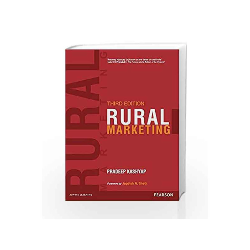 Rural Marketing 3 ED by Kashyap Book-9789332543607