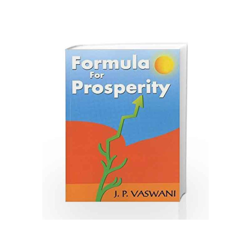 Formula for Prosperity by VASWANI J.P. Book-9788120745902