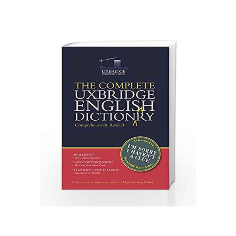 The Complete Uxbridge English Dictionary: I'm Sorry I Haven't a Clue by Garden, Graeme Book-9781848094970