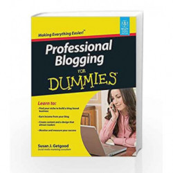 Professional Blogging for Dummies by Susan J. Getgood Book-9788126533688