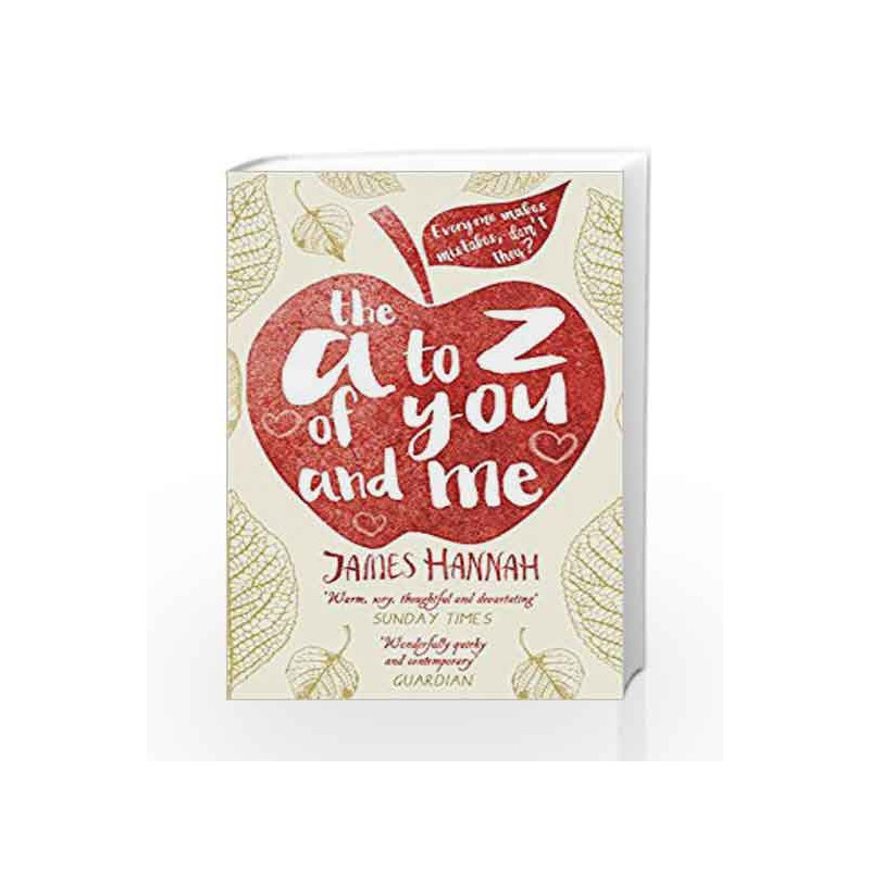 The A to Z of You and Me by James Hannah Book-9780857522658