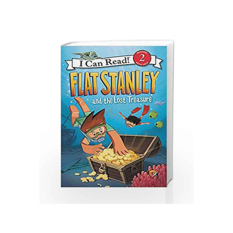 Flat Stanley and the Lost Treasure (I Can Read Level 2) by JEFF BROWN Book-9780062365958