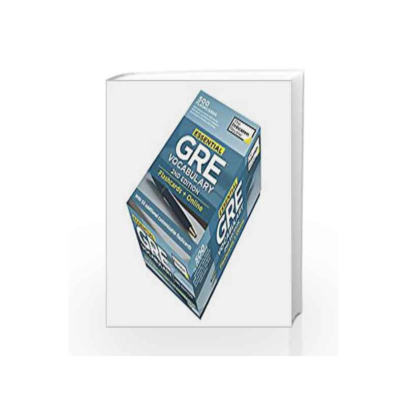 Essential GRE Vocabulary: Flashcards + Online (Graduate School Test Preparation) by PRINCETON REVIEW Book-9780451487773