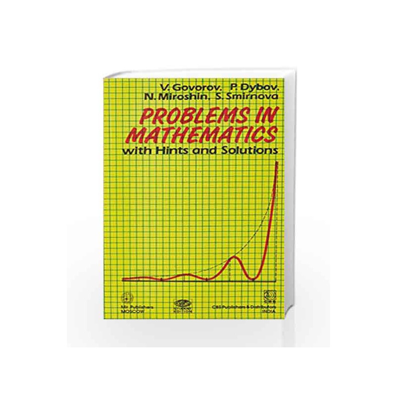 Problems in Mathematics: with Hints and Solutions by Govorov V Book-9788123904870