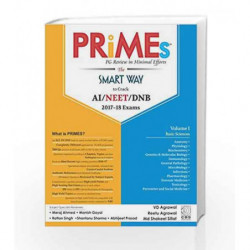PRiMEsPG Review in Minimal Efforts (Volume-1: Basic Sciences). by Agrawal V.D. Book-9789386310590