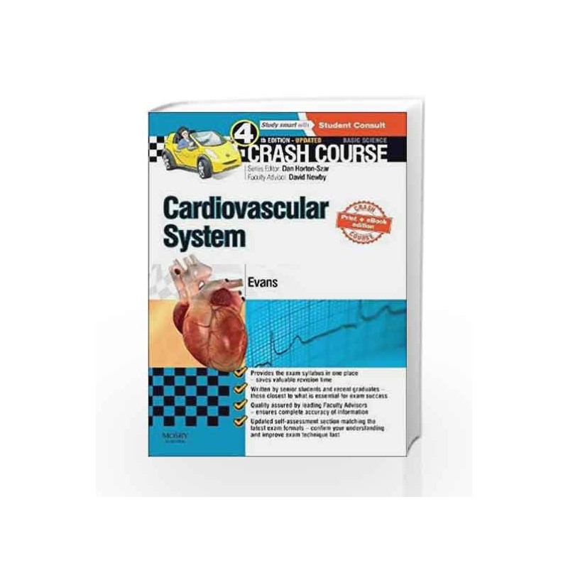 Crash Course Cardiovascular System Updated Print + EBook Edition by