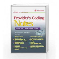 Providers' Coding Notes: Billing and Coding Pocket Guide (Davis's Notes) by Andress A.A. Book-9780803617452