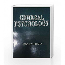 General Psychology by Bhatia H R Book-9788120401495