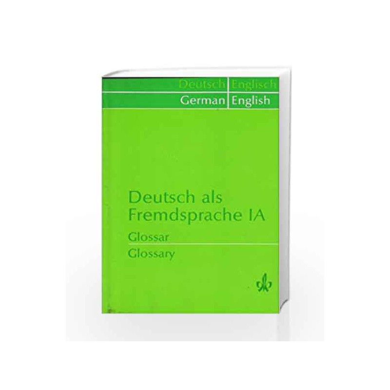 Deutsch Als Fremdsprache Ia Glossar by Braun Book-9788120405271