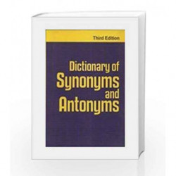 Dictionary Of Synonyms And Antonyms by Oxibh Book-9788120408234