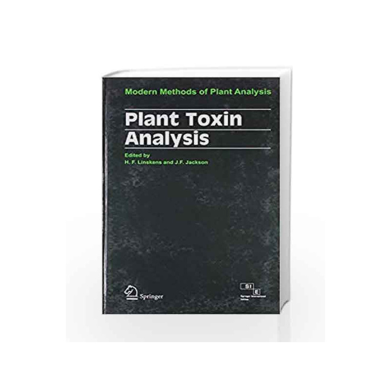 Modern Methods of Plant Analysis (Plant Toxin Analysis) by Linskens H.F. Book-9788184891102